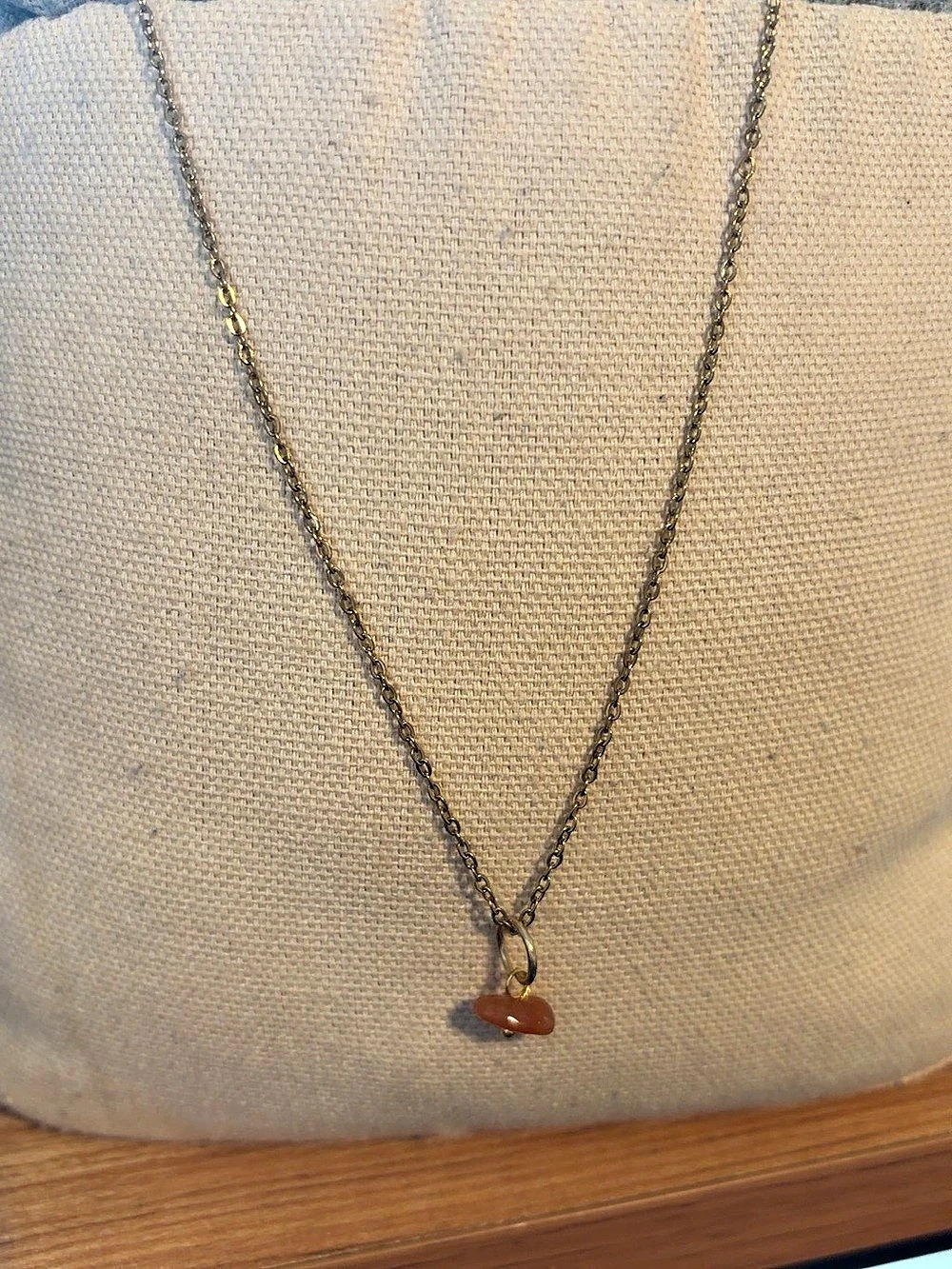 Gold-Tone Pendant Necklace